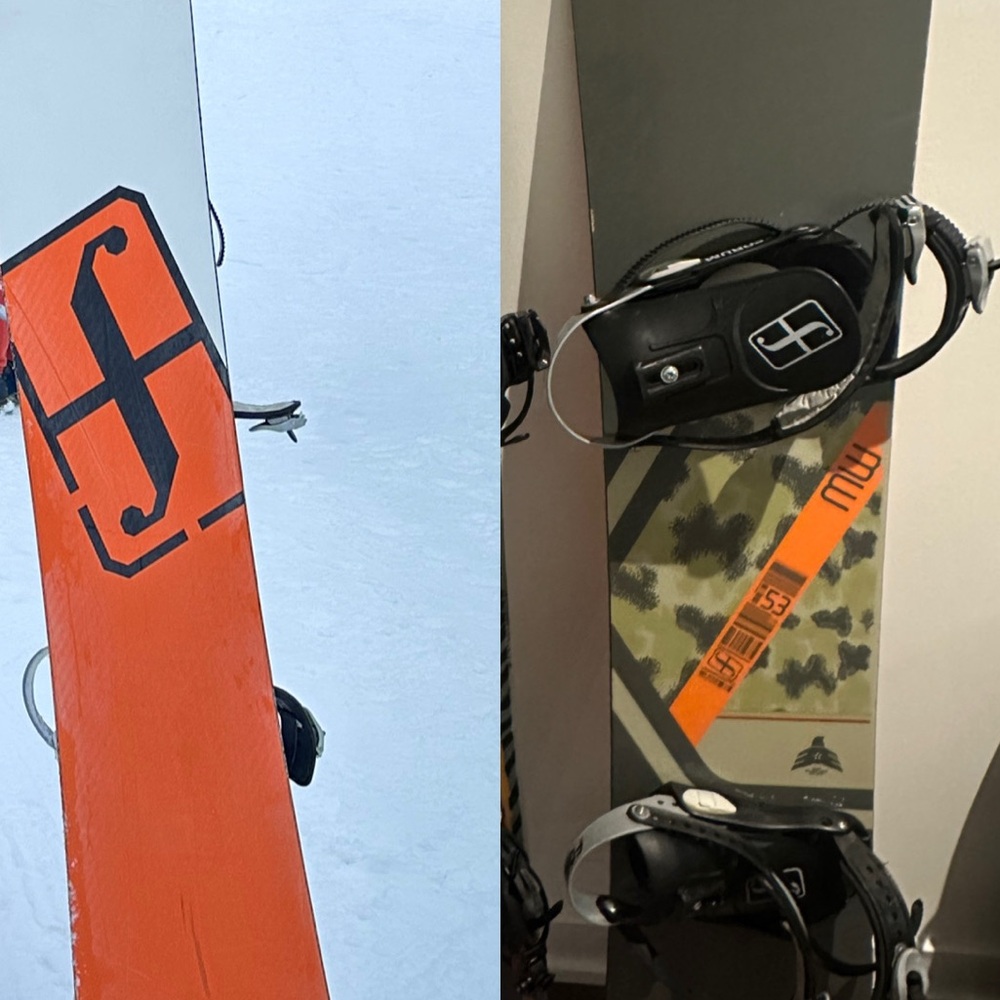 Forum Recon Snowboard with Bindings
